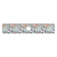 thumbnail image 7 of Yayeee Faucet Mat for Kitchen Sink 30" Diatomite Long Splash Guard Pad, Green Floral Cranes Pattern, 7 of 7