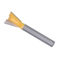 thumbnail image 4 of 6mm Shank Dovetail Bit, Woodworking Router Bit Milling Adjustable Depth Quickly Remove Chips Wear Resistant Oxidized With PTFE Coating For Industrial Use 5/8,1/2,3/8, 4 of 8