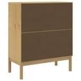 thumbnail image 5 of vidaXL Commode FLORO Brun Ciré en Bois Massif de Pin, 5 of 5