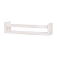 thumbnail image 2 of kowaku Wooden Storage Rack Spice Rack Display Shelf Hanging Wall Mounted Multi Purpose Wall Bookshelves for Bedroom Bathroom Kitchen White, 2 of 9
