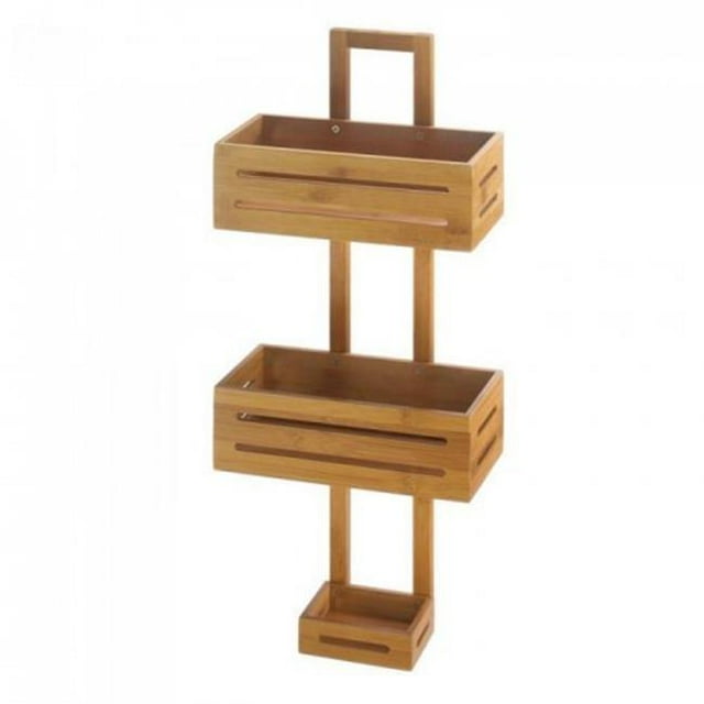 Accent Plus 10018318 Caddy de Douche en Bambou
