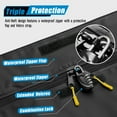 thumbnail image 6 of ARKSEN Water Proof Cargo Bag, Cargo Net, Heavy Duty 304 Stainless Steel Hitch Tightener Anti-Rattle Stabilizer, 16FT Ratchet Lashing Straps Combo Set, 6 of 7