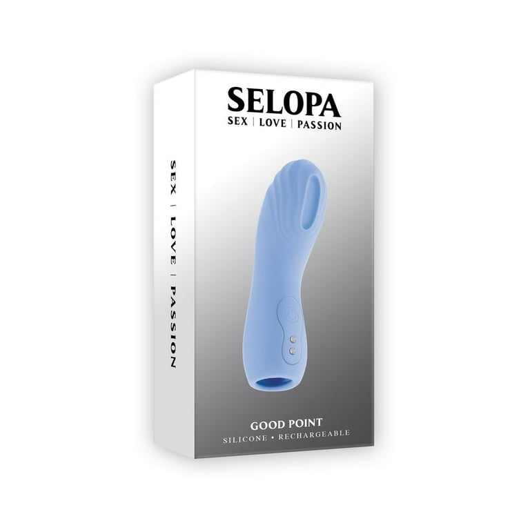 selopa sex toys Selopa Good Point Finger G-Spot Vibrator, Blue