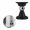 black, variant on XIBUFE Door Stoppers Bottom Not Effortless Fade Magnetic Stopper Smooth Surface Clean