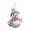 B, variant on Christmas Ornaments Cute 2D Snowman Acrylic Ornaments for Christmas Tree Decorations White Snowman with Hat Christmas Hanging Ornament Ornament Hanging Decorations for Christmas Tree Decor