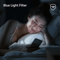 thumbnail image 4 of ZAGG InvisibleShield Glass Screen Protector with Blue Light Filter for Apple iPhone 18 Pro Max & 17 Pro Max with PerfectFit™ Installation, 3x Stronger Glass, Impact & Scratch Protection, 4 of 10