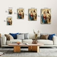 thumbnail image 2 of Virgin Mary & Sacred Heart Canvas Art Poster Wrapped Wooden Frame Wall Decor,,Canvas Wall Art for Living Room,Bedroom,Office,Ready to Hang, 2 of 5