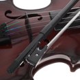 thumbnail image 3 of FESTFENDS Petite Poupée en Plastique Violon Marron Style Rétro pour Éducation Musicale 1Pcs, 3 of 8