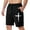 Black, variant on Athletic Shorts for Men Solid Loose Drawstring Quick Dry Elastic Running Shorts Comfortable Summer Lounge Shorts With Pockets Grey L