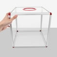 thumbnail image 3 of Shisuyan Large Clear Acrylic Donation Box Suggestion Box With Slot Voting Raffle Ticket Case For Events And Parties Compact And Visible Winner, 3 of 8