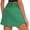 Green, variant on Golf Skirt Silicone Grippers Skorts for Woman Split Hem Tummy Control High Waisted Tennis Mini Skirt