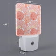 thumbnail image 2 of Balery Corals Pattern LED Night Light with Automatic Sensor Plug in Night Light with Dusk-to-Dawn Light Sensor LED Nightlight 0.5W-UK, 2 of 7