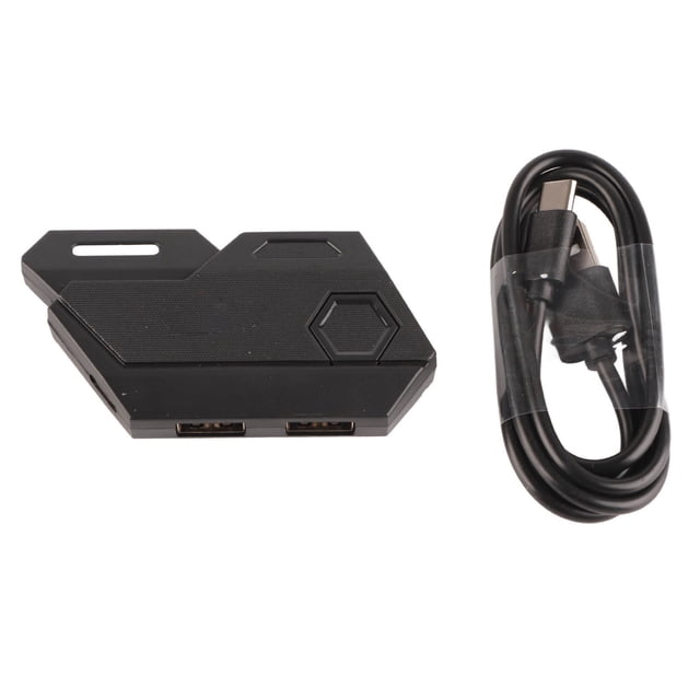 Convertidor de teclado y ratón, convertidor de adaptador de ratón y teclado para juego de tableta y teléfono móvil