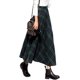 thumbnail image 1 of Faldas largas de lana a cuadros para mujer, faldas largas plisadas de invierno Verde (Green 01) XS Verde (Green 01) XS Xishao ropa, 1 of 2