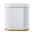 thumbnail image 1 of Wosthever Cubo de basura completamente automático moderno y aerodinámico con diseño simple y elegante Cubo de basura inteligente Cubo de Suministros de limpieza para el hogar Pago de batería 9L, 1 of 6