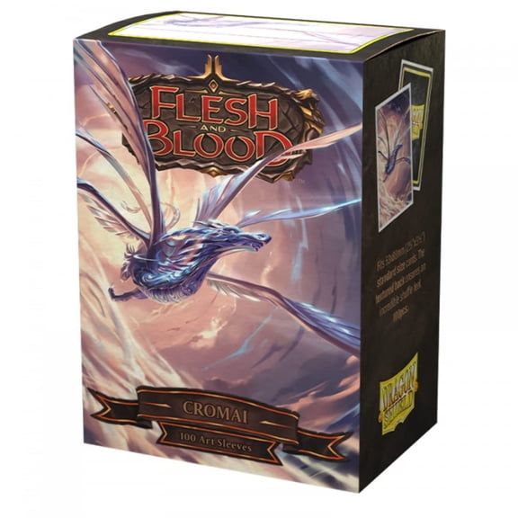 Dragon Shield Sleeves – Limited Edition Matte Art: Flesh and Blood: Cromai 100 CT - Compatible with Pokémon, Magic The Gathering Cards & Digimon MTG TCG OCG & Hockey Cards