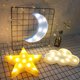 thumbnail image 2 of JM 3 PCS 3D Nube Luna Estrella Lámpara Luz Nocturna Con Pilas, Habitación De Los Niños Decoración Del Hogar Lámpara LED De Jardín De Infancia Lámpara De Pared Blanca Cálida Decoración De La Habitación De Los Niños JM, 2 of 5