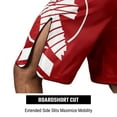 thumbnail image 2 of Hayabusa Men's Icon Fight Shorts - Red, 2X-Large, 2 of 5