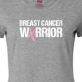 thumbnail image 4 of Inktastic Breast Cancer Warrior Women's T-Shirt, 4 of 5