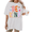 White-2, variant on Women's Happy To See Your Face Retro Smiley Face Aesthetic Graphic T Shirt Short Sleeve Round Neck Top Black S-5XL