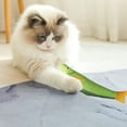 thumbnail image 4 of WozhuoToy Cat Toys Fish, Catnip Crinkle Sound, Soft and Durable, Interactive Kitten Kicker for Indoor Kitty Exercise 9.4 Inches, 4 of 6