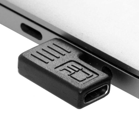 JSER 90 Degree Right Left Angled USB 3.1 Type-C Male to Female Extension Adapter for Laptop Tablet Mobile Phone