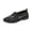 Black, variant on IEMIEMIEM Orthopedic Casual Shoes for Women Arch Support Flower Embroidered Sneakers Wide Width Non Slip Slip on Walking Shoes Mesh Stretch Comfortable 2026 Foam Shoes Black 10 Wide