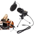 thumbnail image 4 of Kit De Micrófono De Estudio Cardioide, Kit De Micrófono De Condensador Cardioide Portátil Plug And Play Con Cancelación De Ruido Para Podcasting , 4 of 7