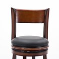 thumbnail image 4 of Boraam Palmetto Counter Height Swivel Counter Stool in Fruitwood, 4 of 5