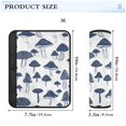 thumbnail image 6 of ALAZA Boho Mushrooms Car Seat Belt Adjuster Neck Covers Shoulder Cushions Pads S, 6 of 8