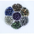 thumbnail image 1 of shiyou-7 Kit de Perles Rondes Nature 280 Pcs 6MM pour Perles d'Art Fabrication de Bijoux Bracelet Boucles d'Oreilles, 1 of 4