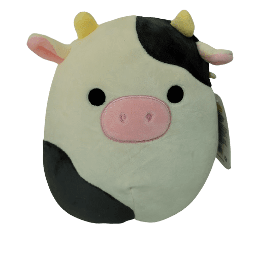 Squishmallow Connor The Cow 12" Plush Pillow Toy by Kellytoy  NEW TAGS 