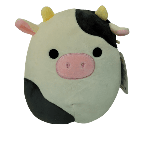 Squishmallows Official Kellytoys 7.5 Inch Connor the Cow Ultimate Soft Stuffed Plush Toy
