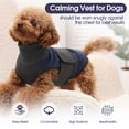 thumbnail image 6 of ROZKITCH Dog Calming Vest,Dual Adjustable Shirts for Dogs,Dog Anxiety Vest Jacket for Fireworks,Thunderstorm,Travel,Separation,Anxiety Calming Vest Wrap for Medium Large Dog,Navyblue,XL, 6 of 7