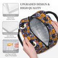 thumbnail image 3 of Easygdp Spooky Cats And Halloween Pumpkins Bolsa de Almuerzo Insulada Grande, Forro de Aluminio, Diseño Espacioso, a Prueba de Fugas, Ideal para Trabajo, Picnics, Viajes y Actividades al Aire Libre, 3 of 6