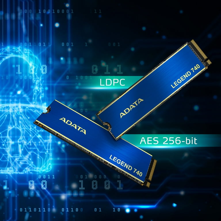 ADATA LEGEND 740 1TB M.2 2280 PCIe Gen3x4 Internal SSD 600TBW