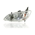 thumbnail image 4 of Headlight Assembly - Cooling Direct Fit/For 33101S5AA51; 33151S5AA51 04-05 Honda Civic Coupe Sedan Hybrid - Pair Both Left Driver & Right Passenger Set, NSF Certified, 4 of 4