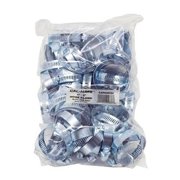 CTT TOOLS 50 Piece Bulk Bag of Metal Steel Hose Clamps 3/4" to 1-3/4" Diameter