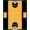 Black, Pattern 6, variant on ODIKA 4'x6' Machine Washable Non-Slip Area Rug, Chic Graphic Black and Motif High Traffic Rug, Black, 6007