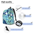 thumbnail image 3 of Rocae Flying Swallows for Durable Canvas Backpack Leisure Large Bag Travel Rucksack Multi-function Backpack Medium, 3 of 8