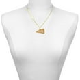 thumbnail image 2 of Delight Jewelry Acrylic Large Gold-tone Cheer Megaphone - Gold-tone Class of 2026 Delicate Bar Necklace, 18.75", 2 of 4