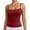 Wine, variant on SHITINN Tennis Top Women Womens Top Women's Slim Fit Camisole Tank Top Casual Summer Sleeveless Stretch Basic for Daily Wear Vacation Outfits