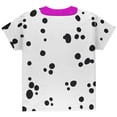 thumbnail image 2 of Valentine's Day Dog Dalmatian Costume Pink Collar Be Mine All Over Youth T Shirt Multi YMD, 2 of 2
