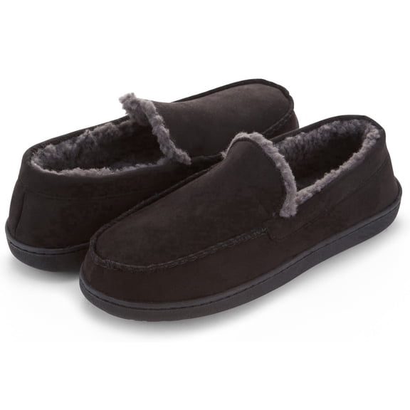 Floopi Men’s Classic Microsuede Moccasin Slipper
