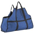 thumbnail image 3 of Portador de leña Bolsa de almacenamiento de troncos de tela Oxford Portátil y práctico Soporte de bolsa de transporte de madera, Azul oscuro Noticed HA003774-02, 3 of 6