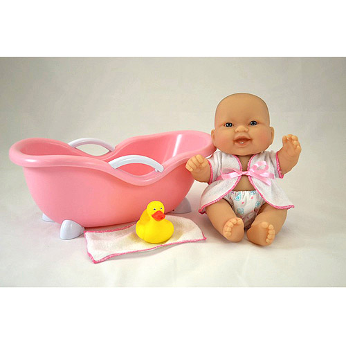 lots to love baby with bathtub