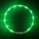 thumbnail image 3 of 2x Collar LED para perro Collar USB Recargable Collares anti-pérdida jinwen Collar intermitente para perros, 3 of 8