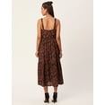 thumbnail image 3 of Moomaya Women's Printed Sleeveless Chic Dress, Square Neck, Strap Midi Dress, 3 of 8