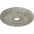 thumbnail image 3 of Ekena Millwork 19 7/8"OD x 3 5/8"ID x 1 1/4"P Spring Leaf Ceiling Medallion (Fits Canopies up to 5 5/8"), Hand-Painted Flash Gold, 3 of 6