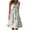 Clearance-White, variant on Fartey Summer Dresses for Women 2025 Loose Casual Crewneck Sleeveless Tank Dress Flowy Tiered Midi Dresses Plus Size Boho Floral Print Sundress Gray S-5XL